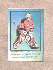 Martin Brodeur 2022-23 Parkhurst Champions 51 Parkie Retro Rainbow /100 Mini