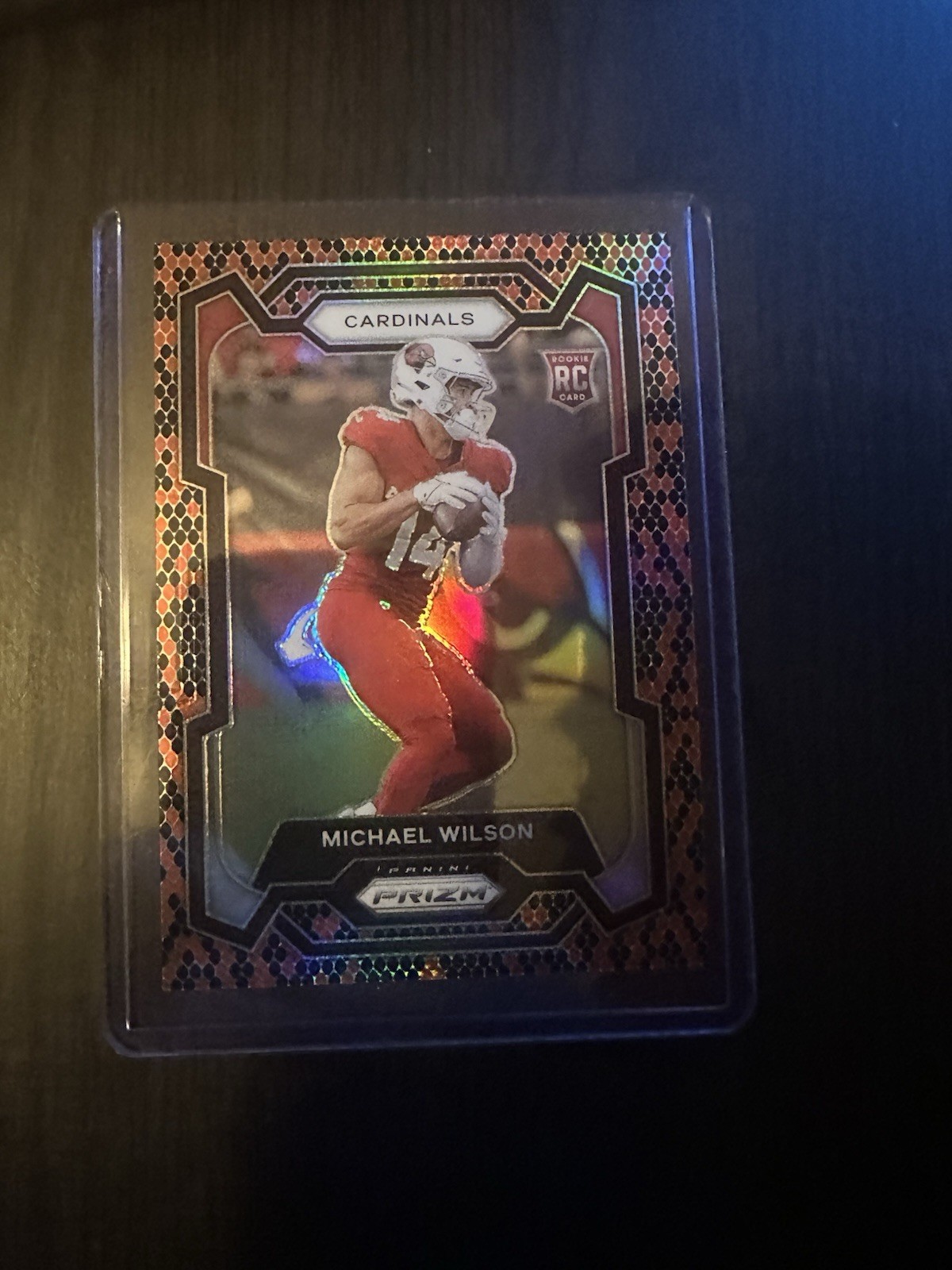 2023 Panini Prizm - Michael Wilson #303 Snake Skin Prizm (RC) SSP