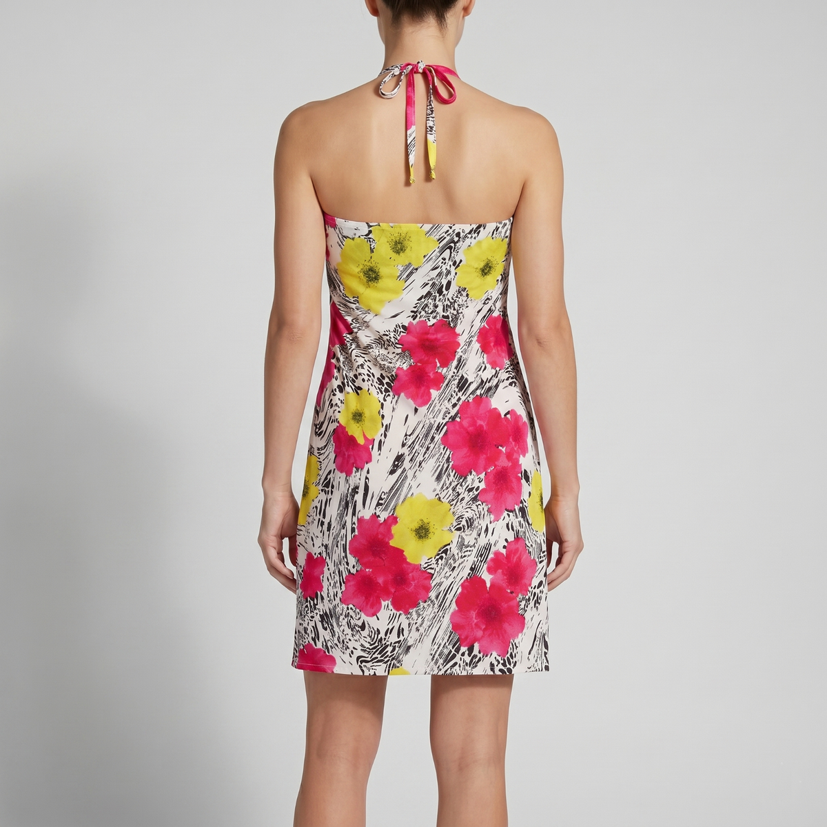 Bolero Women's Production of Fashion Floral Print Halter Dress in size  Medium | eBay