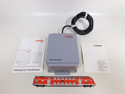Märklin digital H0 AC 60052 Trafo OHNE KABEL STECKER 230 V 60 VA #DS580-3