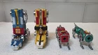 Voltron Diamond Belt Blue, Yellow,  Green & Red Lions