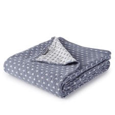 Dawson Star Muslin Blanket King Three Layers Lightweight Breathable Cotton Ga...