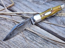 Vintage 1940-64 Case xx 5383 Splitback Whittler Knife-Nice Aged Stag-Great Carry