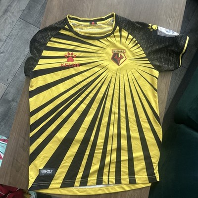 Watford Fc youths home football shirt Kelme Size 11-12 Joas Pedro 10