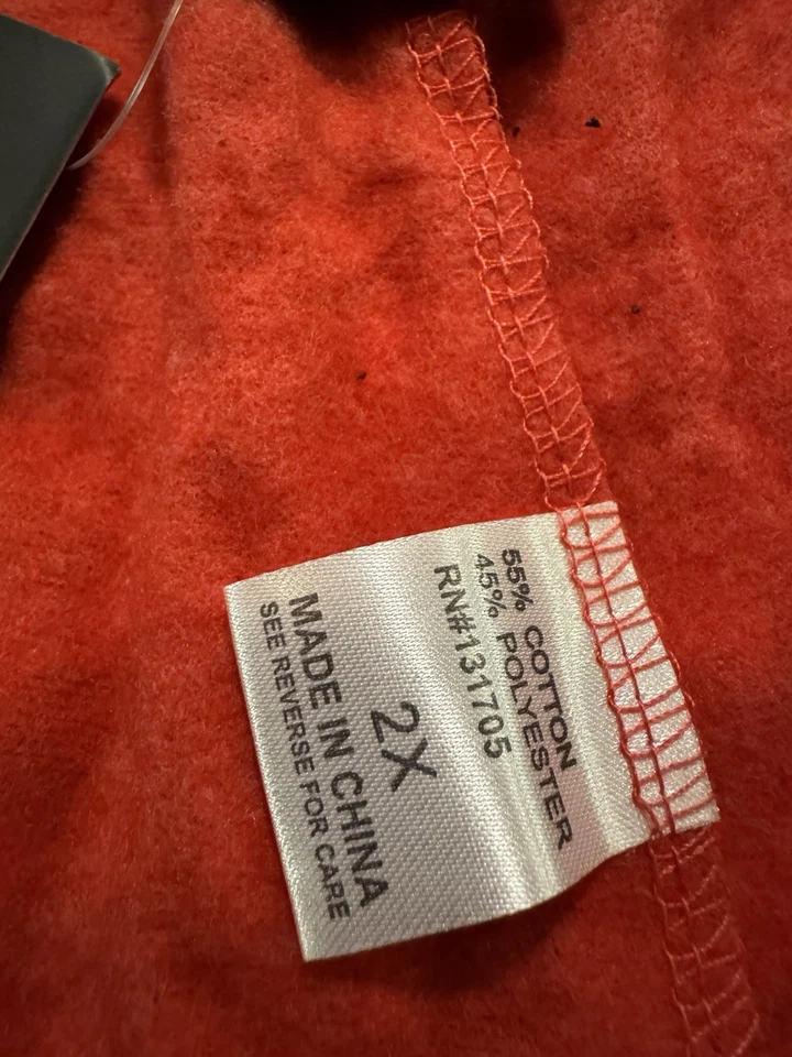 Женские тренировочные штаны Coco Limon большого размера красные без застежек размер 2X - НОВЫЕ - Изображение 3 из 4