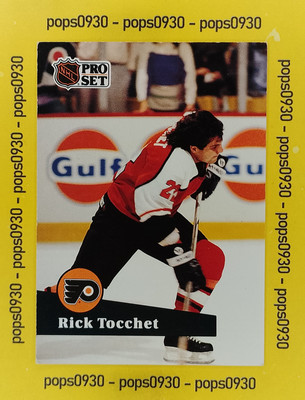 Rick Tocchet, Philadelphia Flyers, 1991, Pro Set, #177