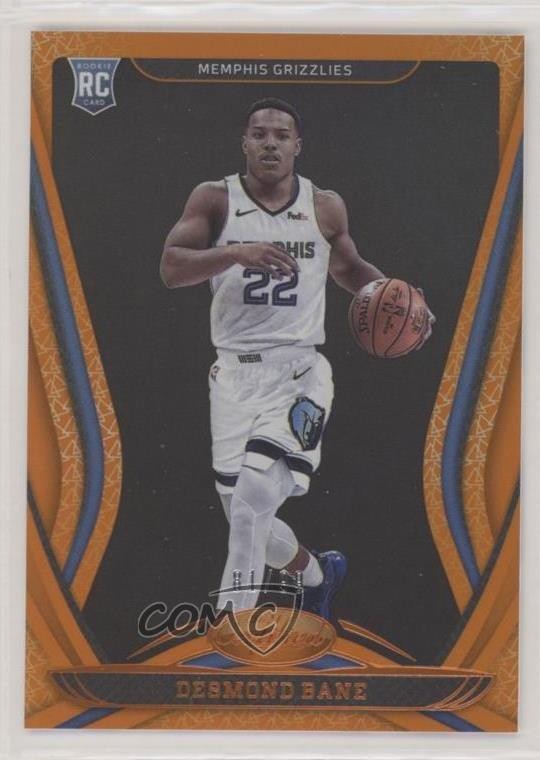 2020-21 Certified Mirror Orange 81/99 Desmond Bane #171 Rookie RC o2q
