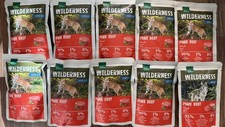REAL NATURE WILDERNESS Wet Food Premium Cat Food Adult Pure Beef 10x85g