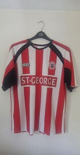 Brentford 2004 2005 100 Years at Griffin Park Centenary home shirt LARGE
