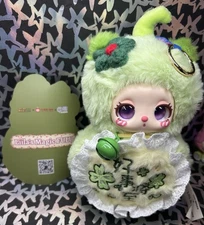 Liila's Magic FULU: Purple With Sparkly Brown Eyes Plush Pendant 