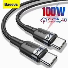 Baseus 100W PD USB-C to USB-C Cable 5A QC 3.0