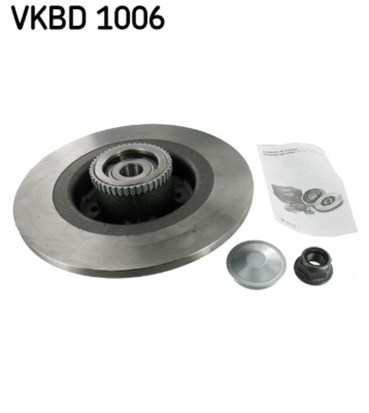 2X Bremsscheibe SKF Vkbd 1006 FüR Renault Megane ScÉNic KA0 JA0 1 Van 16V JA0D-image