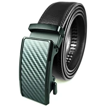 Men’s belts,Full Grain Genuine Leather Casual Dress Jeans Belts for Men 