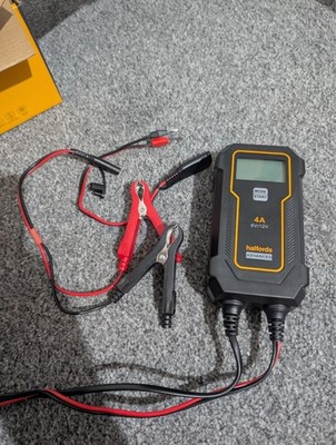 Halfords Advanced 4a Smart Battery Charger Maintainer 12V 6V Vollautomatisch