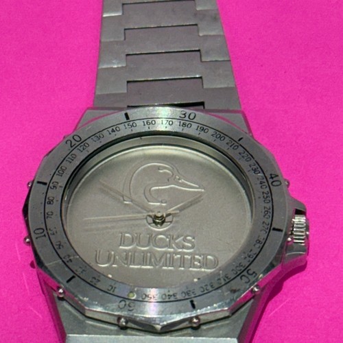 Silver Ducks Unlimited Telux Watch - Picture 5 of 7