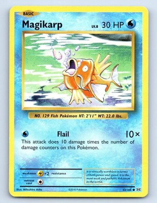 Magikarp Common XY - Evolutions 33/108 LP