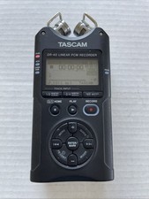 TASCAM DR-40 Linear PCM Digital Recorder Tested With 8GB SD Card