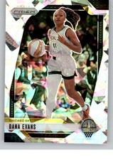 2024 Panini Prizm WNBA Prizms Ice #72 Dana Evans Chicago Sky