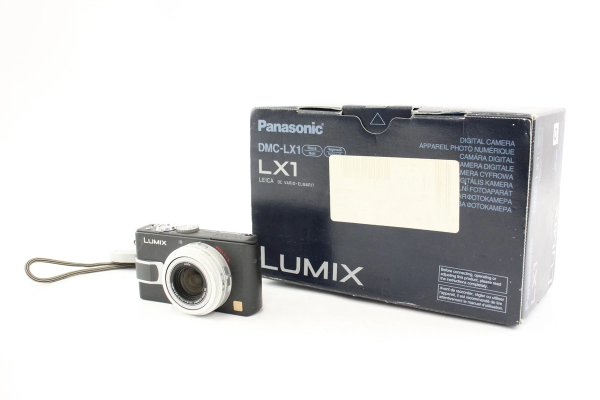 【オールドコンデジ】 Panasonic LUMIX DMC-LX1 Panasonic Lumix® DMC-LX1 (Black) 8.4-megapixel digital camera with