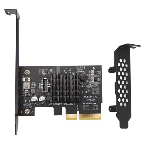 USB 3.2 Gen 2 Expansion Card Type C 20Gbps ASM3242 Main Control PCIe To USB 3 CB - Afbeelding 18 van 22