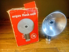ARGUS Mod. 76 Vintage Flash Unit with Box for Argus Seventy-Five, Forty, A-Four