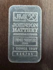 JOHNSON MATTHEY ASSAYERS & REFINERS - 1 TROY OZ .999 FINE SILVER BAR- NR AUCTION