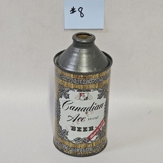 Canadian Ace Beer Cone Top Beer Can Chicago Ill. #8