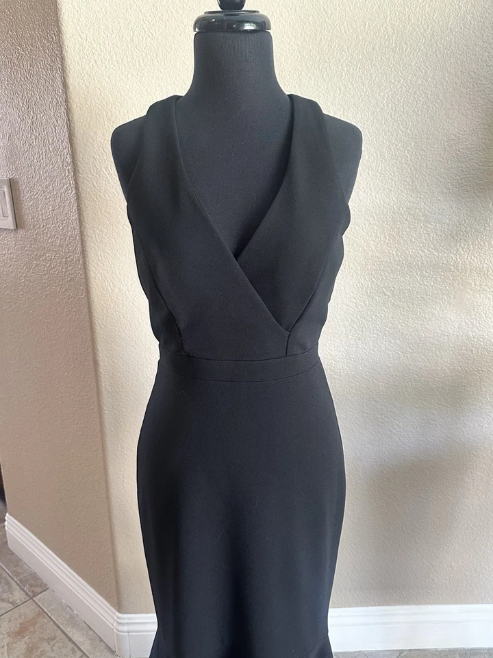 Vestido Escape Beautiful Para Mujer Negro Formal/Cóctel Talla 4-Excelente Estado Foto 2 de 4