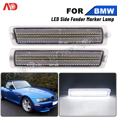 LED Fender Side Marker Turn Signal Lights For 1996-2002 BMW Z3 M