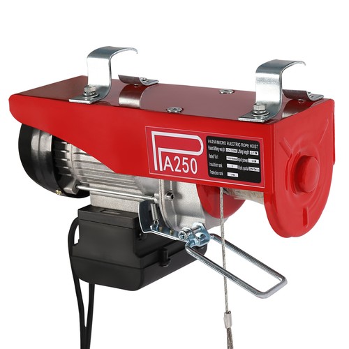 550LBS Electric Hoist Winch Engine Crane with Wireless 110V - Picture 8 of 12