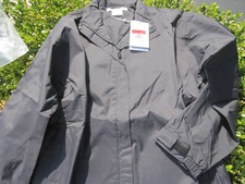 NIKE NEW WOMENS STORM FIT JACKET SIZE LARGE BLACK WATERPROOF