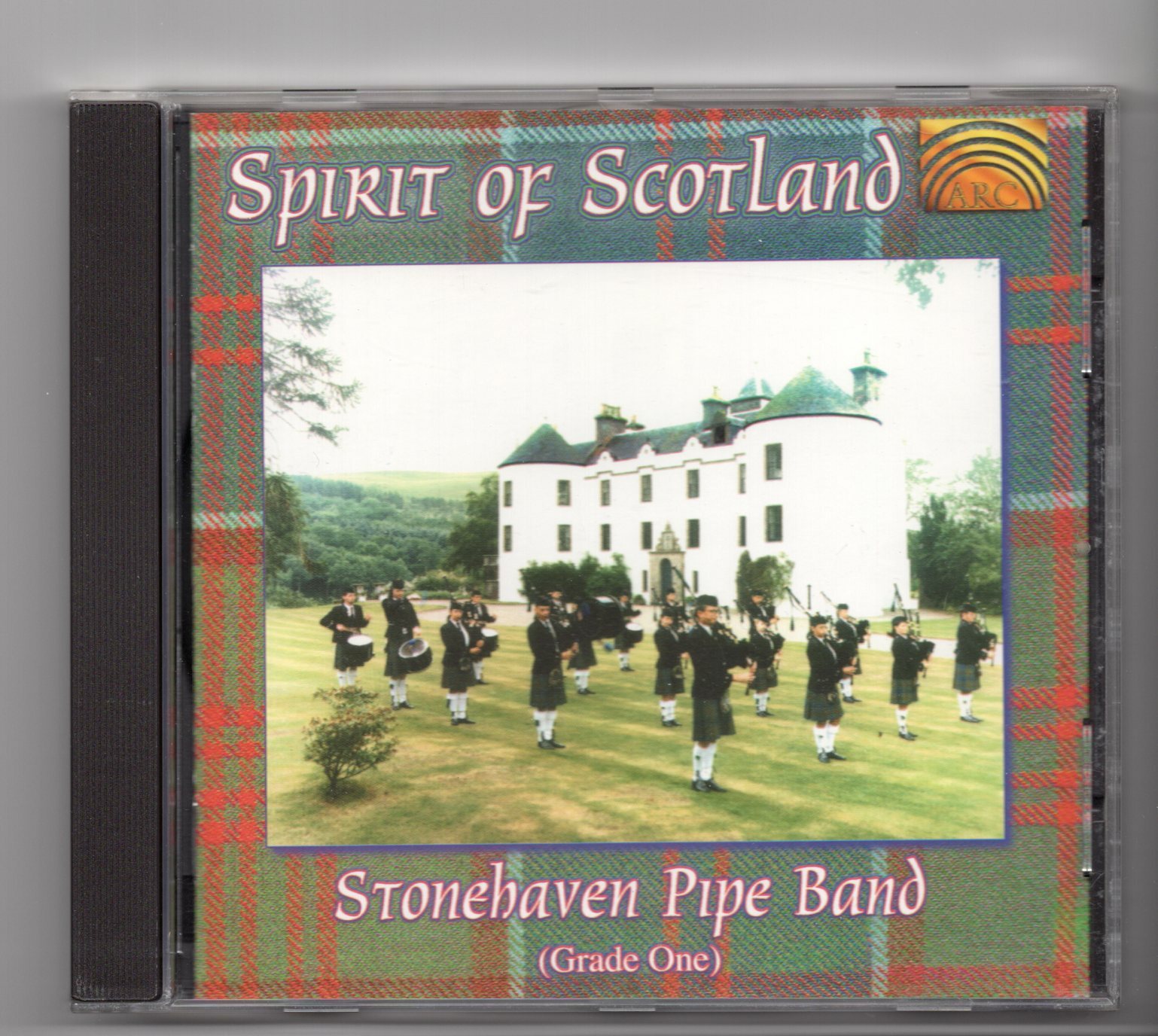 (IX133) Stonehaven Pipe Band, Spirit Of Scotland - 1996 CD