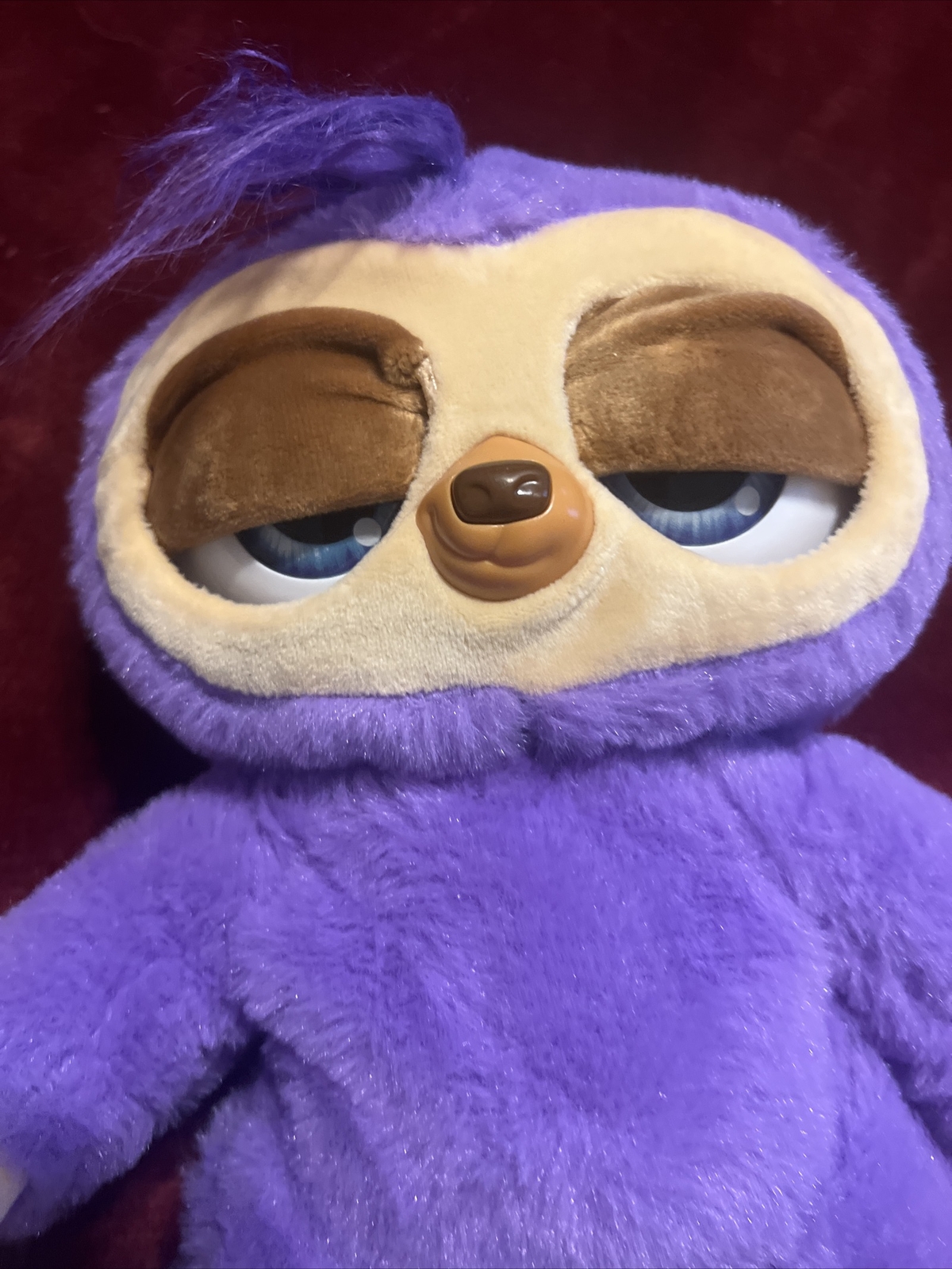 Zuru Pets Alive Purple FIFI The Flossing Sloth DANCING PLUSH WORKS! 