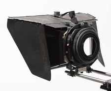 Mattebox: Wide Angle, Rotating 2-stage Pola, Swing Away w/ Eyebrow, 15mm Rods