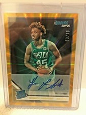 2019-20 Panini Rated Rookie Romeo Langford Gold Laser 03/10 Press Proof Auto 213