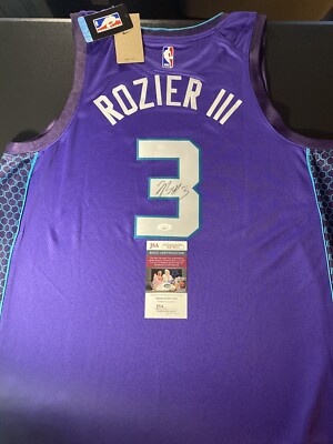 Terry Rozier Charlotte Hornets Autographed Signed Jersey JSA