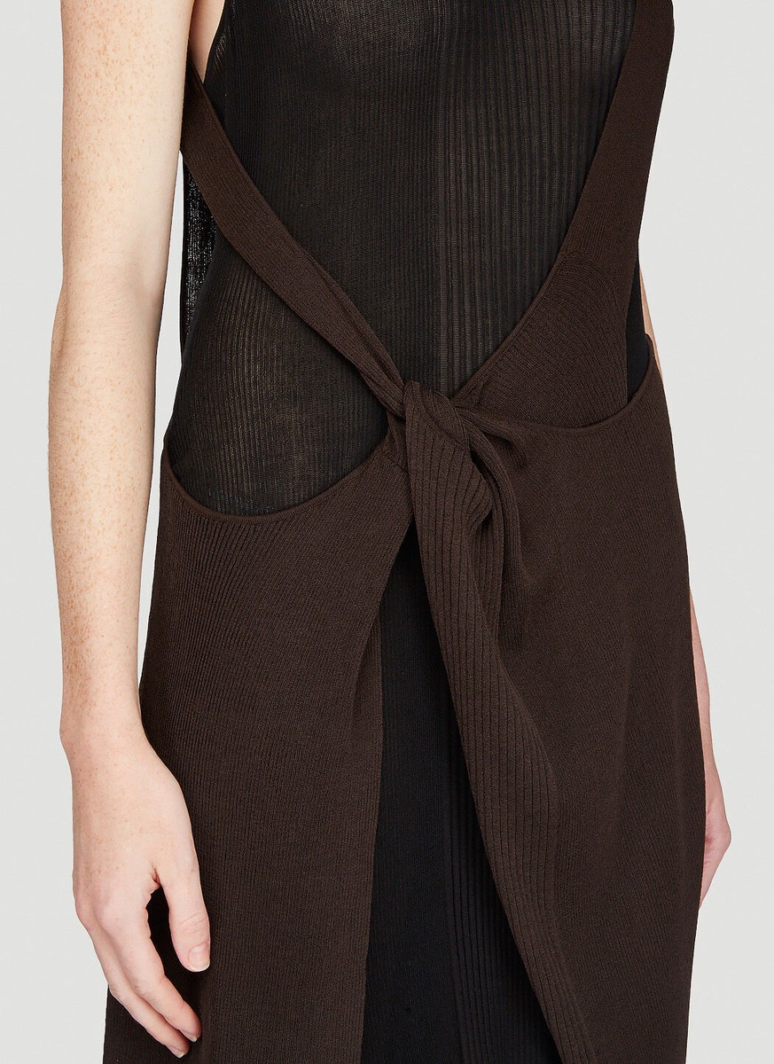 BOTTEGA VENETA 3100$ Deconstructed Layered Bi-Color Sheer