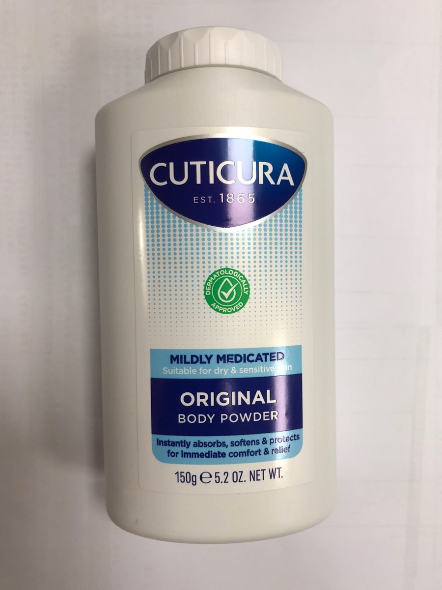 Cuticura Mildly Medicated Talc Talcum Powder x 150g Fast