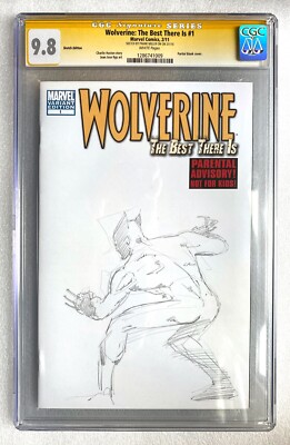 WOLVERINE THE BEST THERE IS #1 CGC SS 9.8 FRANK MILLER SKETCH DEADPOOL/MCU