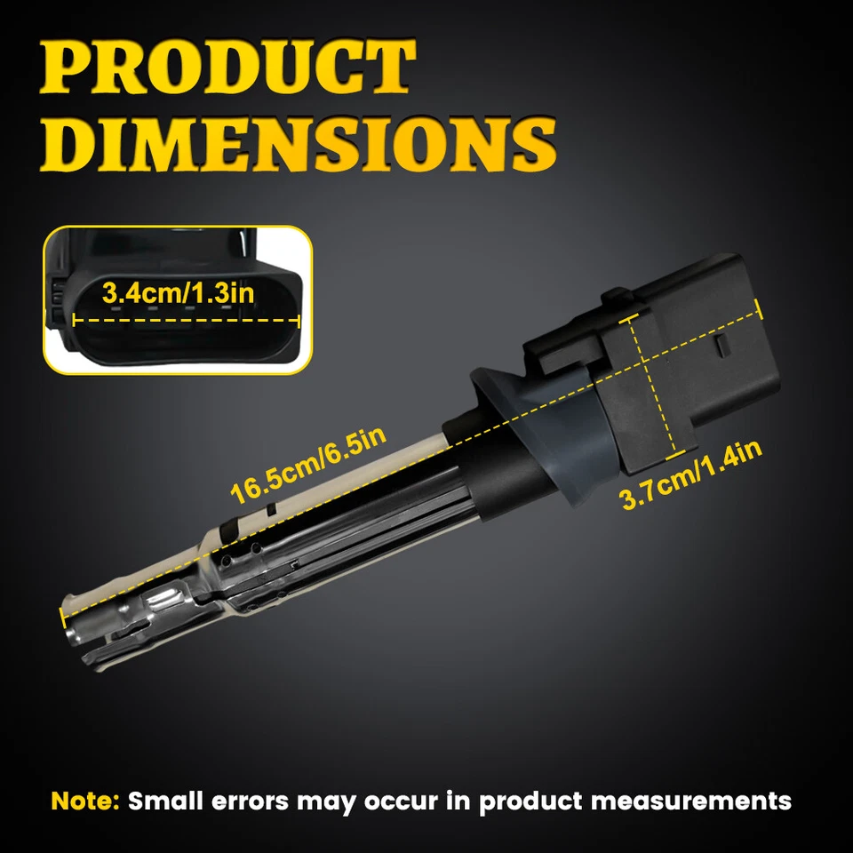6PCS Ignition Coil Pack 0986221051 For Audi A3 TT VW Golf Multivan 3.6 3.2 V6 - Image 4 of 4