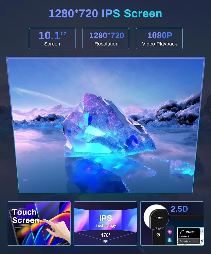 Android 15 Autoradio Für VW Passat B6 B7 Magotan 8GB+128GB Carplay DAB+ Kamera - Bild 2 von 4