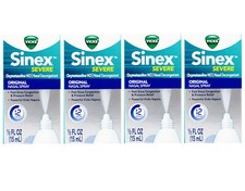 Vicks Sinex Severe Original Nasal Spray Congestion Relief, 0.50 fl oz - 4 Pack
