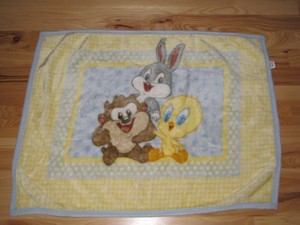 looney tunes baby blanket