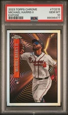 2023 Topps Chrome Expose Michael Harris II (RC) /10 SSP #TCE15 POP 1!!!