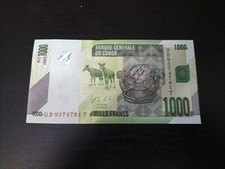 Congo 1000 Francs 2020 UNC