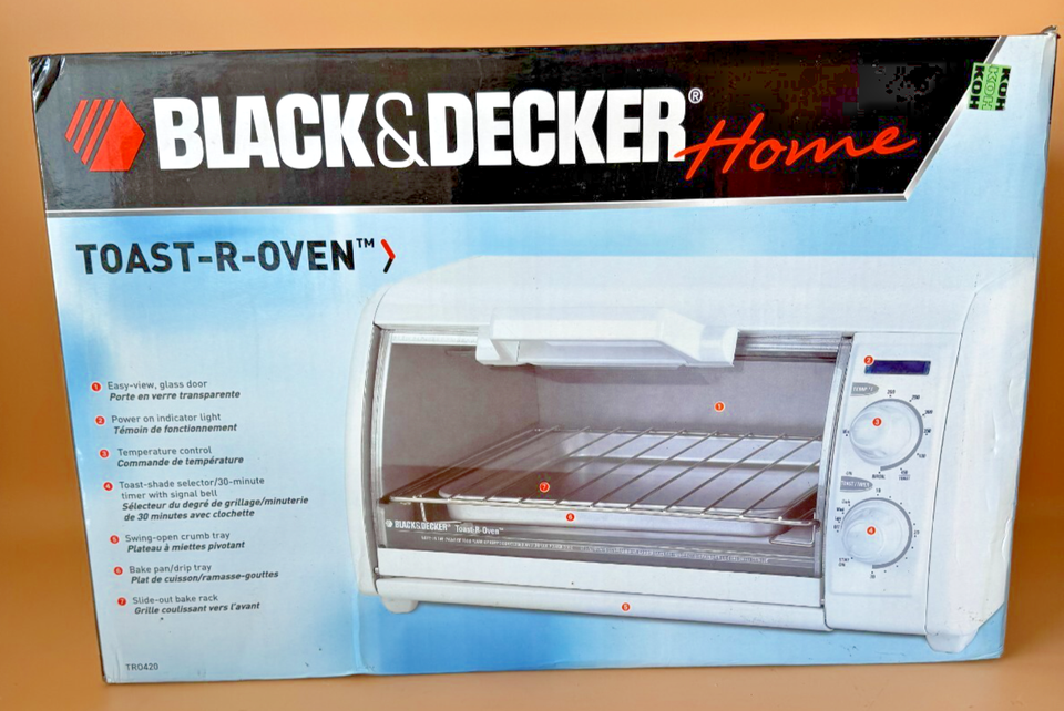 Black & Decker TRO420 Toast-R-Oven Space Saver Oven Classic NOS New in ...