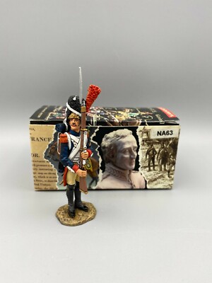 King & Country NA063 Guard with Rifle Present Arms Napoleonic Retired Rare
