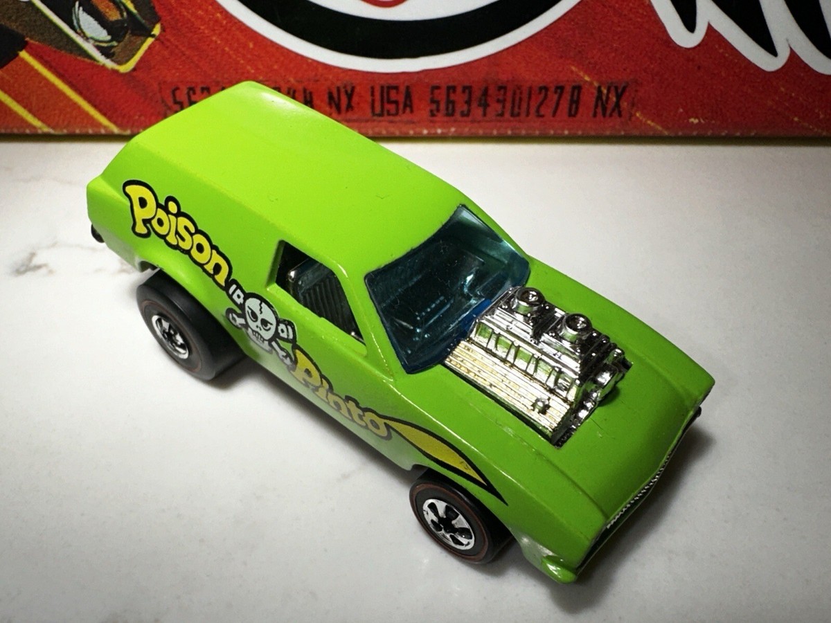 1975 Hot Wheels Redline POISON PINTO Light Green Enamel