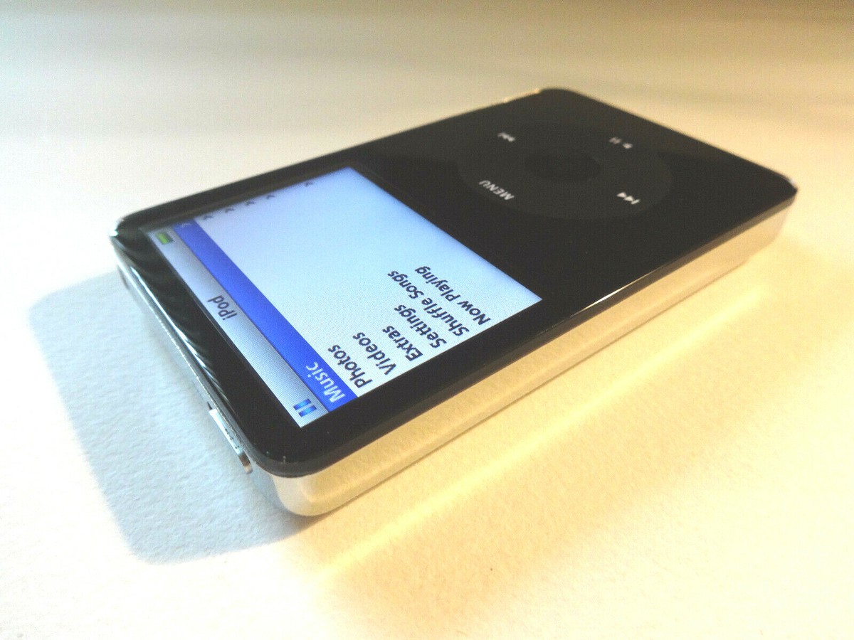 APPLE iPOD CLASSIC 5.5 GEN. BLACK 80GBWOLFSON CHIPNEW APPLE iPOD CLASSIC 5.5 GEN. BLACK 80GBWOLFSON CHIPNEW