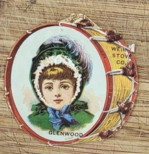 Victorian Trade Card Glenwood Weir Stove Company